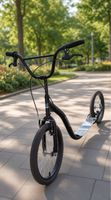 SWHEEL Kickbike / Trottinette mit grossem Vorderrad in Schw