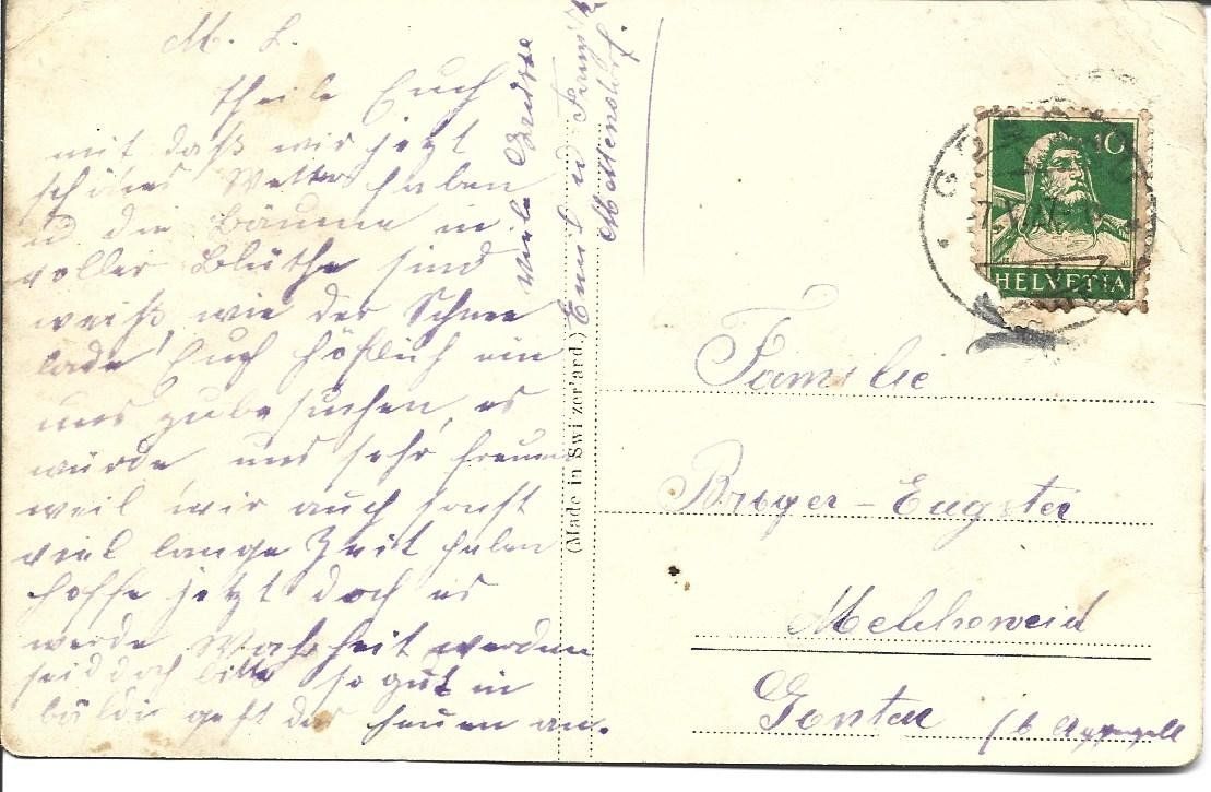 Cartoline postali: AK  Gossau  SG – Usato da Appenzell venduto da mai25 1