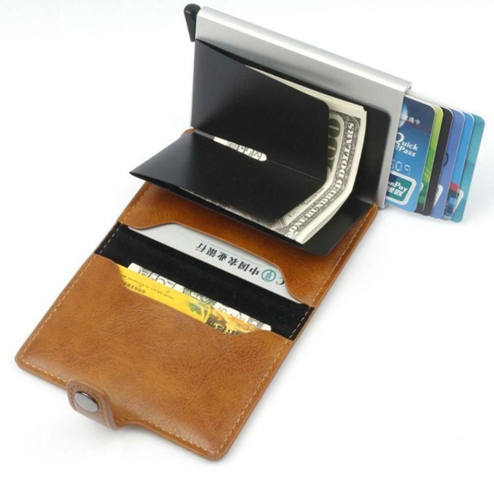 Brieftaschen: Braun RFID Block Braun Leder Karten etui – Neu (gemäss Beschreibung) aus Kirchdorf AG von Apost008 4