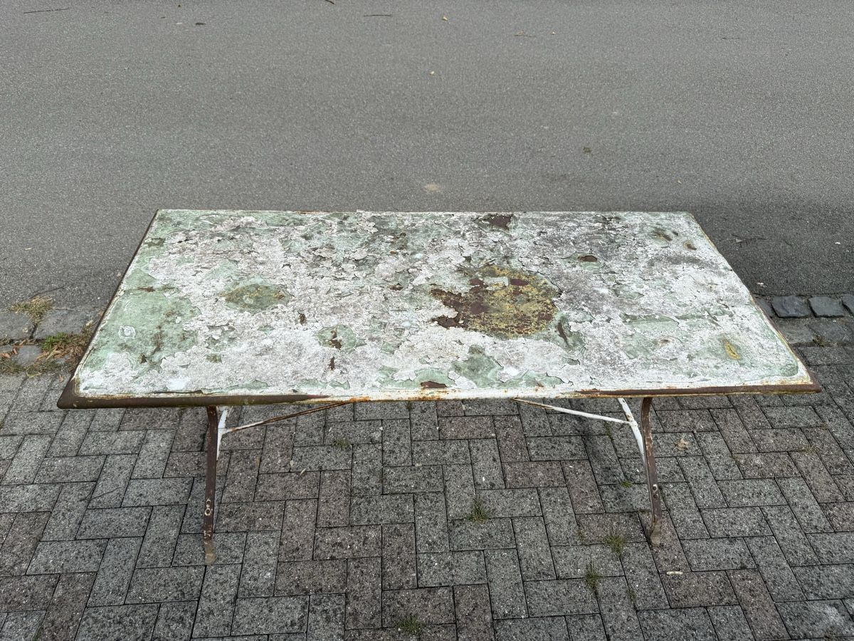 Tables: Vintage antiker Gartentisch – D'occasion à Menzengrüt par SC1973 2