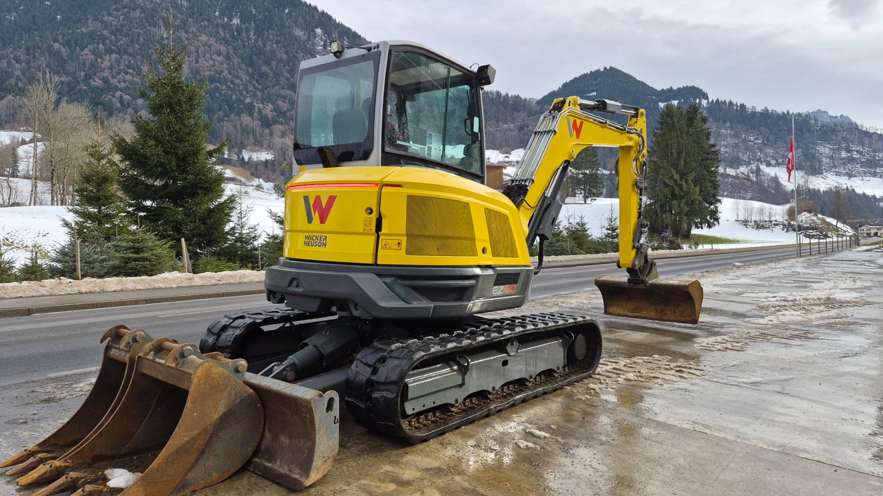 Wacker Neuson Escavatori: Raupenbagger Bagger Wacker Neuson ET50 Kettenbagger – Usato da Schüpfheim venduto da grischa01