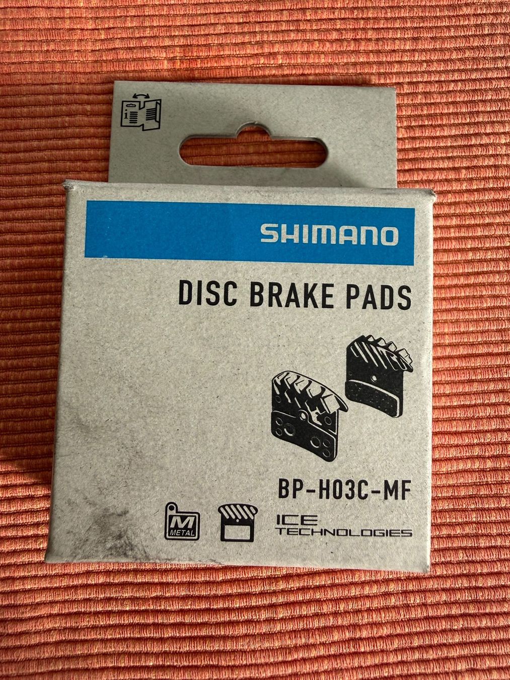 Shimano Pezzi di ricambio: Bremsbelag Shimano BP-H03C-MF – Nuovo e nell'imballaggio originale da Grabs venduto da Rolfsg