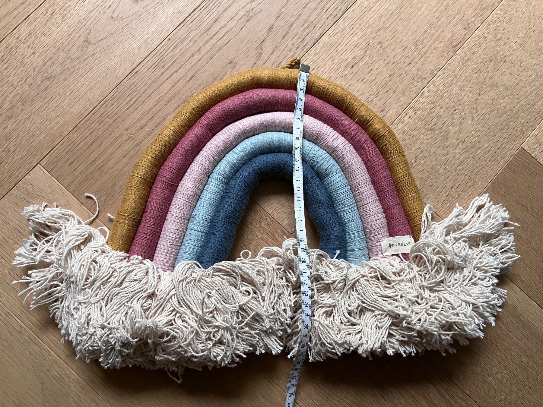 Tutte le decorazioni: Fabelab Regenbogen Makramee Wandbehang Kinderzimmerdeko – Usato da Frauenfeld venduto da andrea211 1