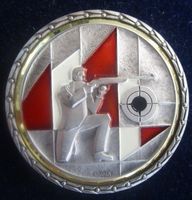Medaille - 3-Stellungsmatch - knieend - Z S V - JUN.  1984
