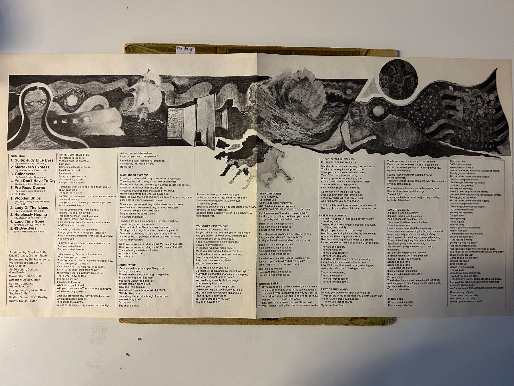 Schallplatten: Crosby, Stills & Nash - First, LP Vinyl Schallplatte – Gebraucht aus Aesch BL von BlueMusicRecords 3