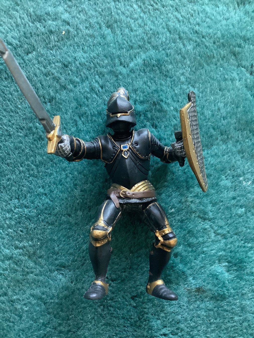 Figuren: Figur Ritter in schwarzer Rüstung von Papo – Neu (gemäss Beschreibung) aus Zürich von Verde21
