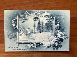 AK  1907 Fröhliche Weihnachten  Herisau-London    (G2074)