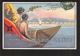 #Concours Int. De Musique a Genève 1909