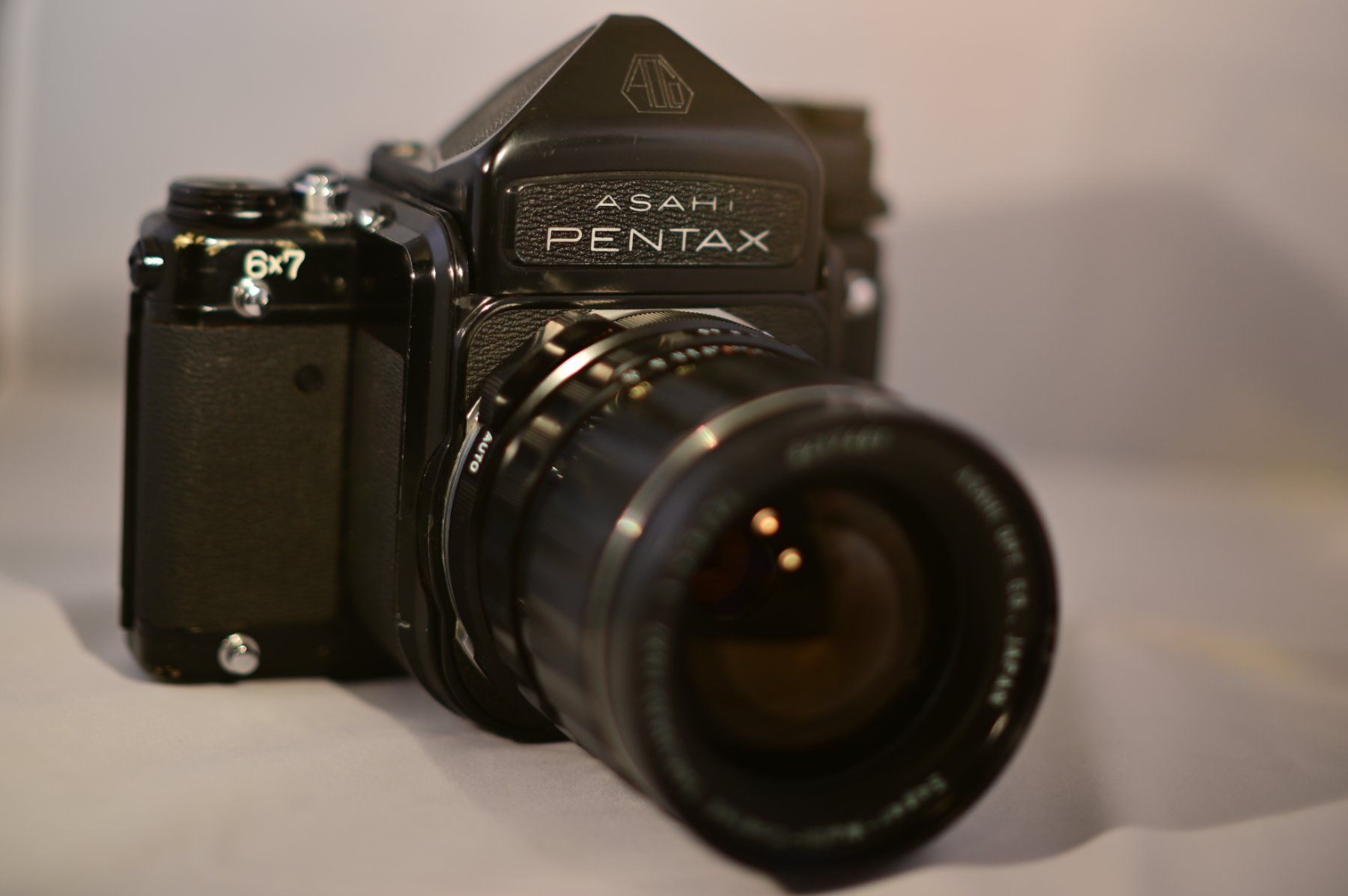 Asahi Appareil photo: Asahi Pentax 6x7 + 2 Objektive – D'occasion à Uster par Stoessda