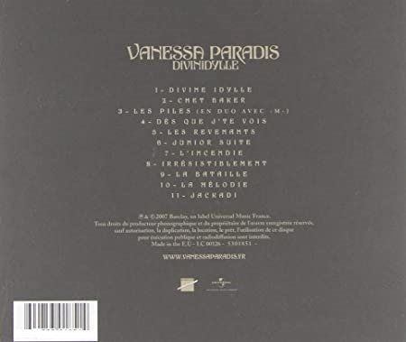 CDs: Vanessa Paradis - Divinidylle – D'occasion à Unterbch par uqliv 1