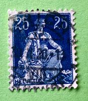  Nr.109 Sitzende Helvetia mit Schwert GESTEMPELT    