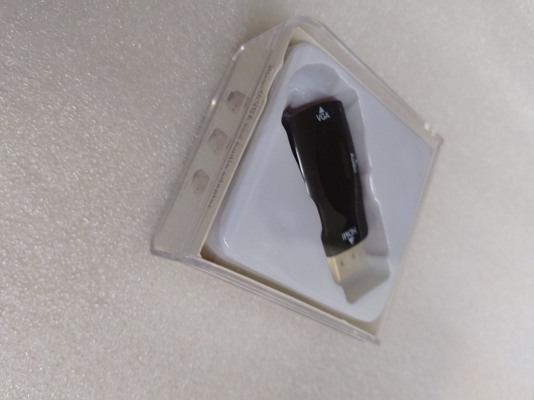 Adattatori: HDMI zu VGA Adapterstecker, Schwarz – Nuovo e nell'imballaggio originale da Ermatingen venduto da rik4rdo 1