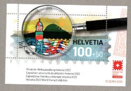 Philatelie-Weltausstellung Helvetia 2022, Lugano **
