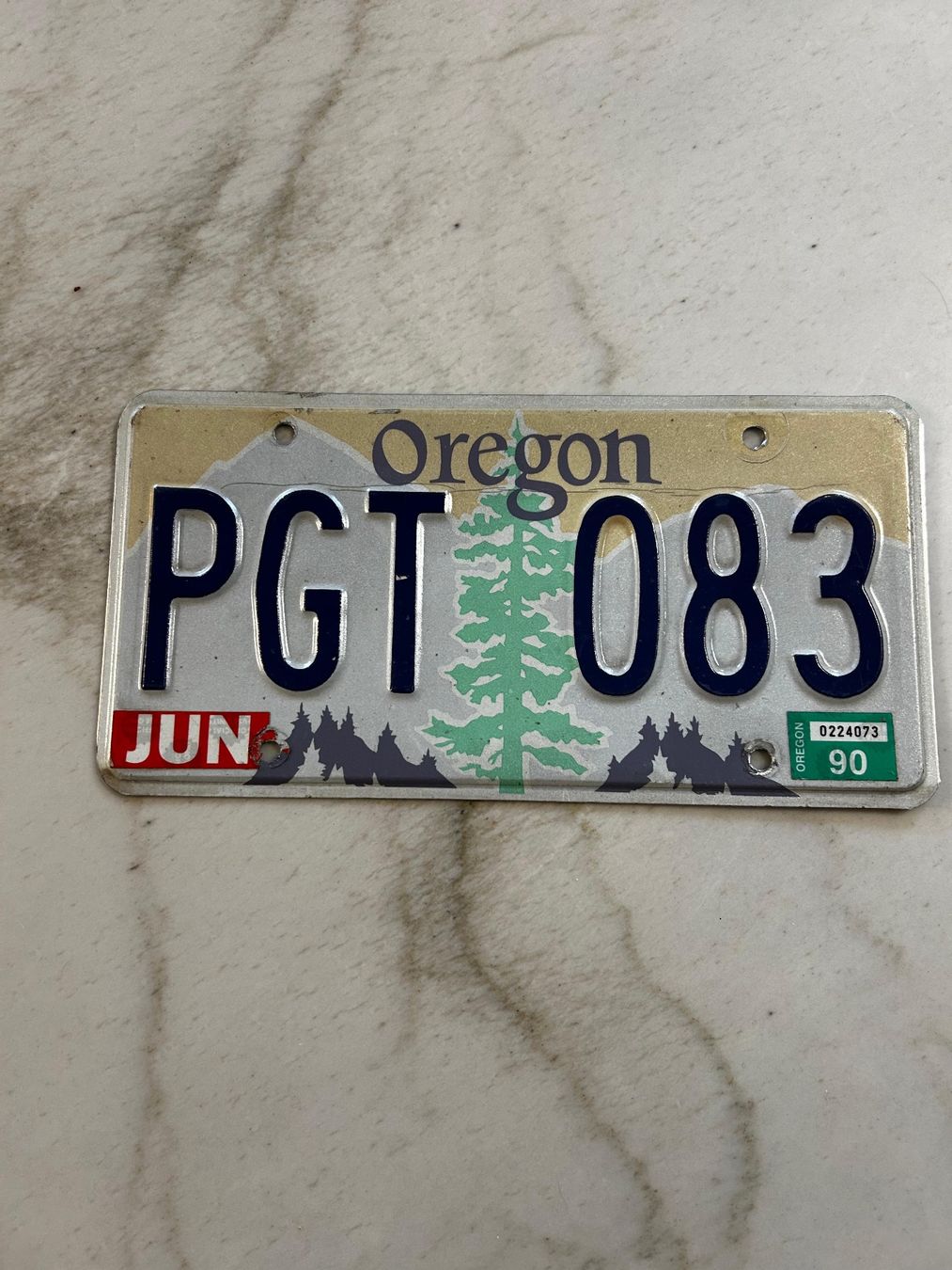Ecriteaux: US Nummernschild Oregon – D'occasion à Ittenthal par Lorinakuprecht0