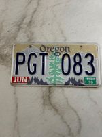 US Nummernschild Oregon