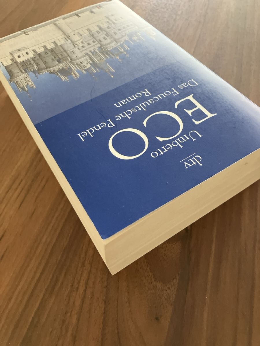Libri: Umberto Eco - DAS FOUCAULTSCHE PENDEL – Nuovo (secondo la descrizione) da Zürich venduto da katix 2