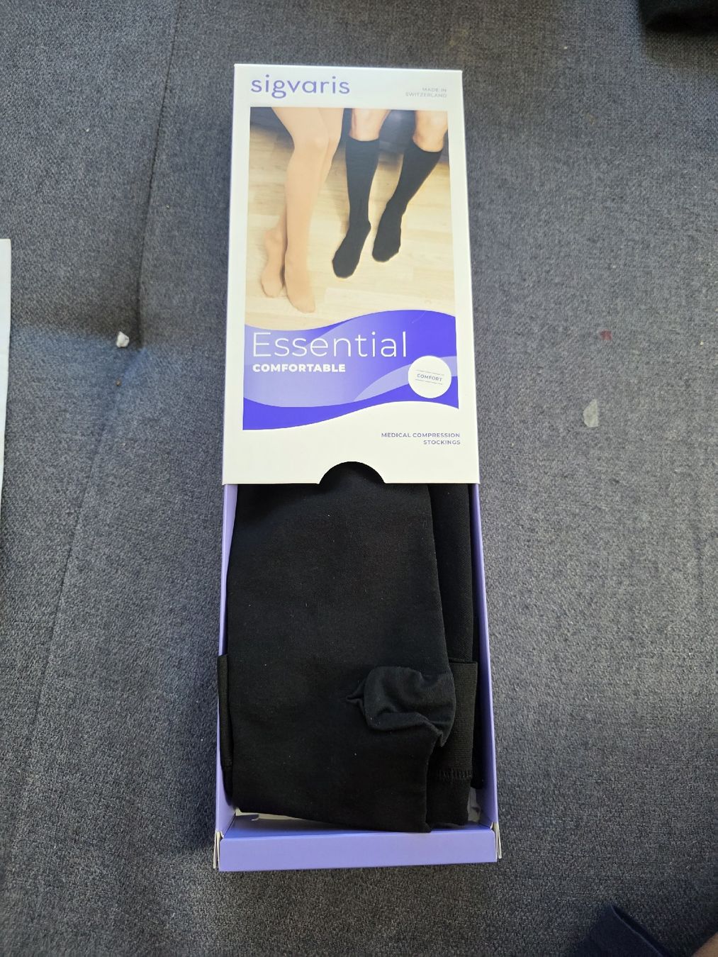 Socken: Sigvaris Kompressionsstrümpfe comfort – Neu und originalverpackt aus Zweisimmen von jun_9mrz 2