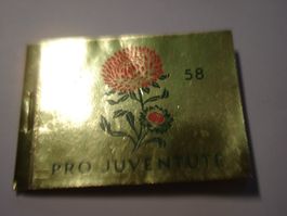 Markenbüchlein, Juventute-1958 *, nicht komplett
