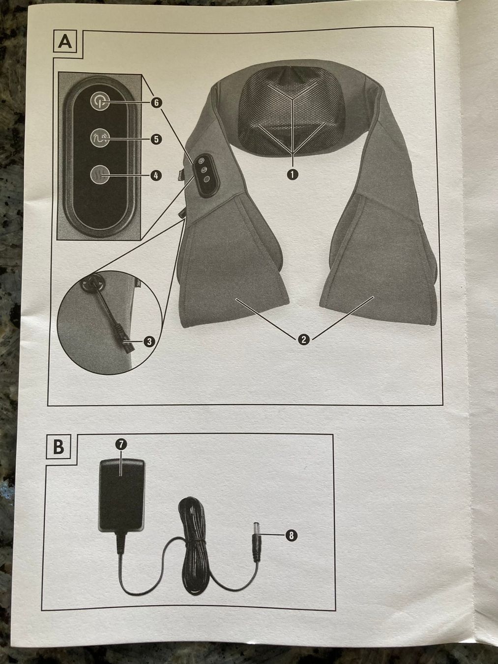 SilverCrest Dispositivi per massaggi: Shiatsu-Nacken-Massagehörnchen – Usato da Grosshöchstetten venduto da laterne2017 2