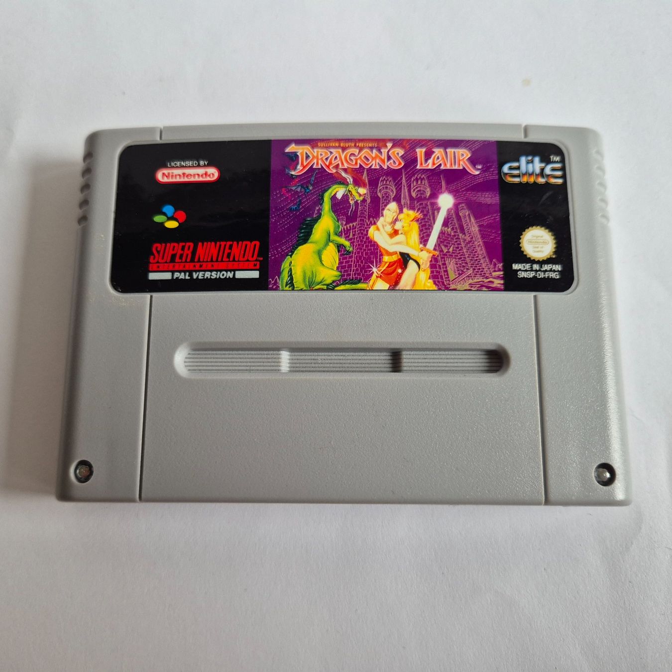 Nintendo Giochi: Dragon`s Lair - SNES – Usato da Zürich venduto da Mephisto87