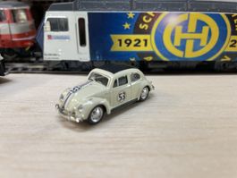 Modellauto VW Käfer Schuco Design 53 weiss gebraucht