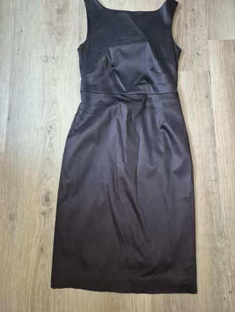 Dunkelbraunes Etuikleid von InWear, Grösse 34