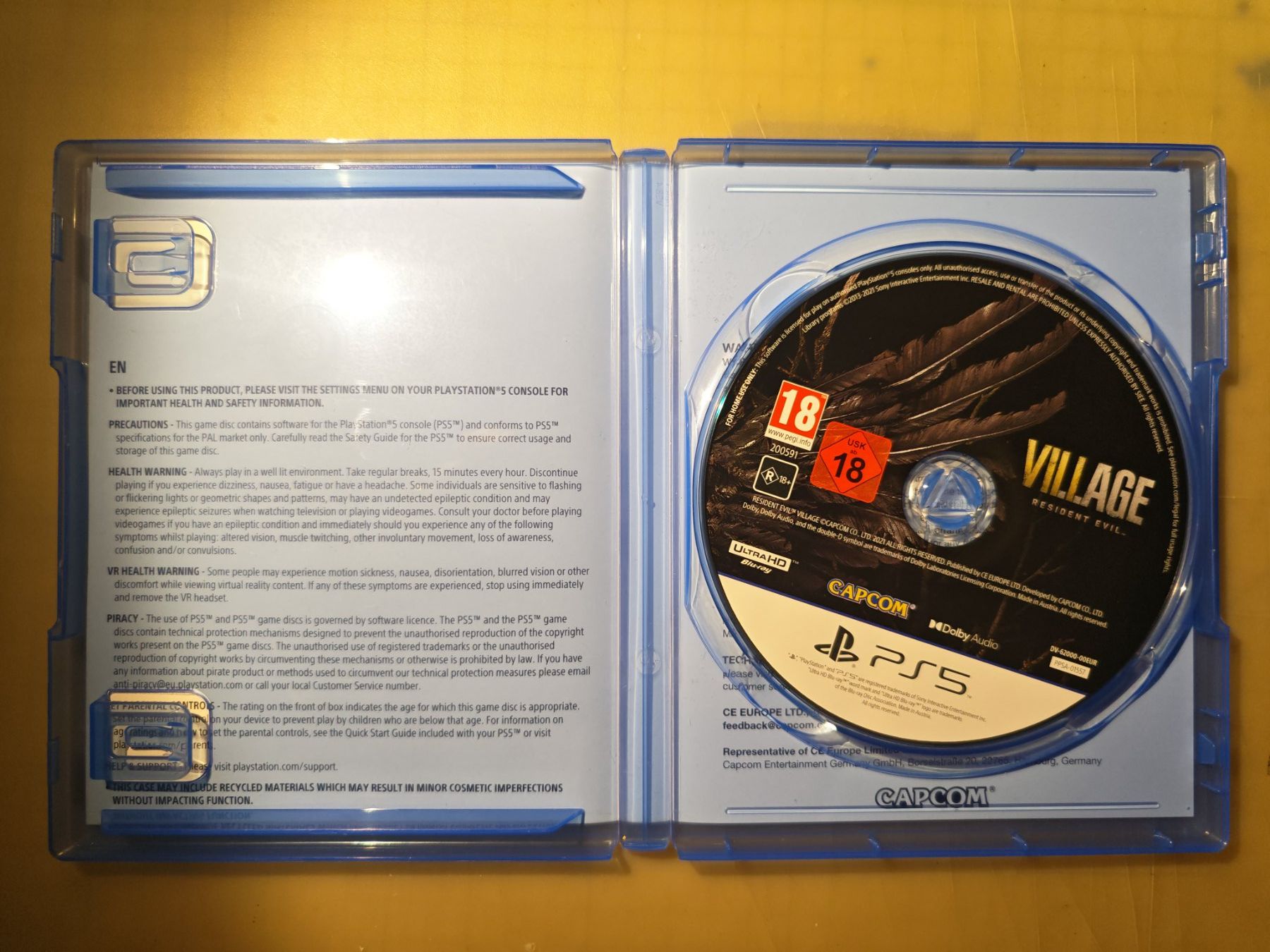 Capcom Giochi: Resident Evil Village PS5 – Usato da Altenrhein venduto da TAZamaNAZ 2