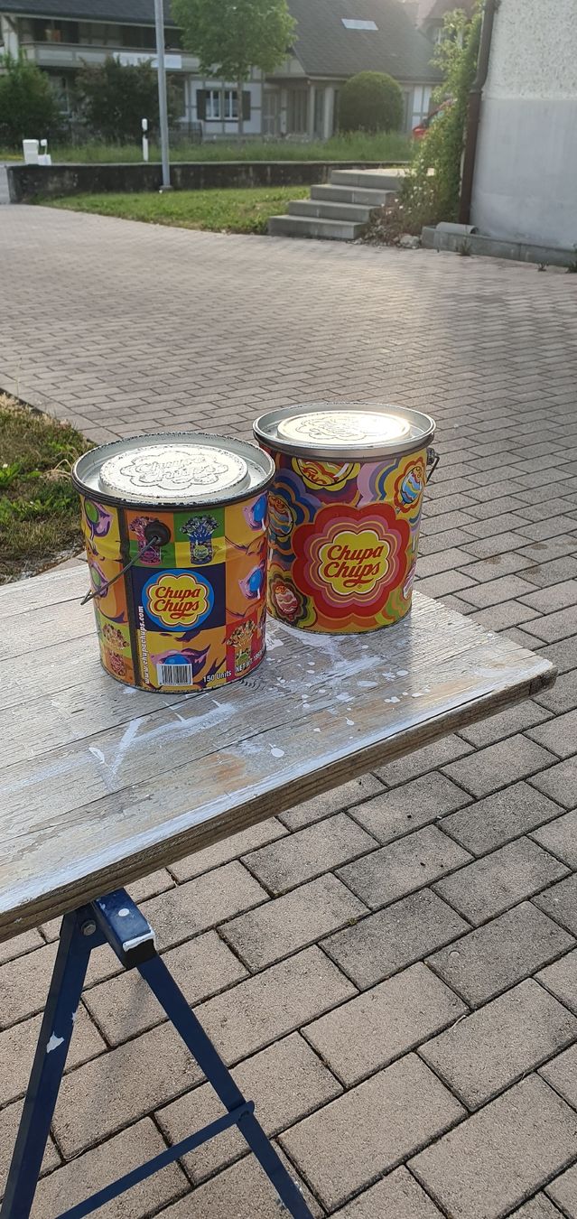 Altro per la casa: 2 Chupa Chups Eimer, Blecheimer, Top Zustand, Vintage! – Usato da Utzenstorf venduto da Filetto 3