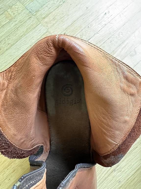 Scarpe da donna: Stiefeletten, Leder Rotbraun, Grösse 41 – Usato da Zürich venduto da doufda 2