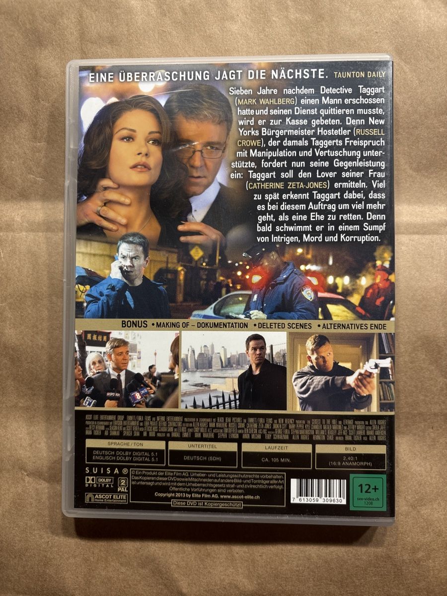 Tutti i DVDs: Broken City (2204) – Usato da Ruswil venduto da Slivio_ 1