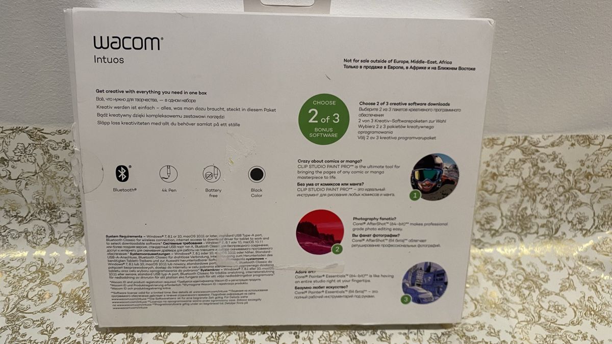 Wacom Tablettes PC: Wacom Intuos, creative pen tablet – Neuf avec emballage d'origine à Hellikon par anj_qtk7 4