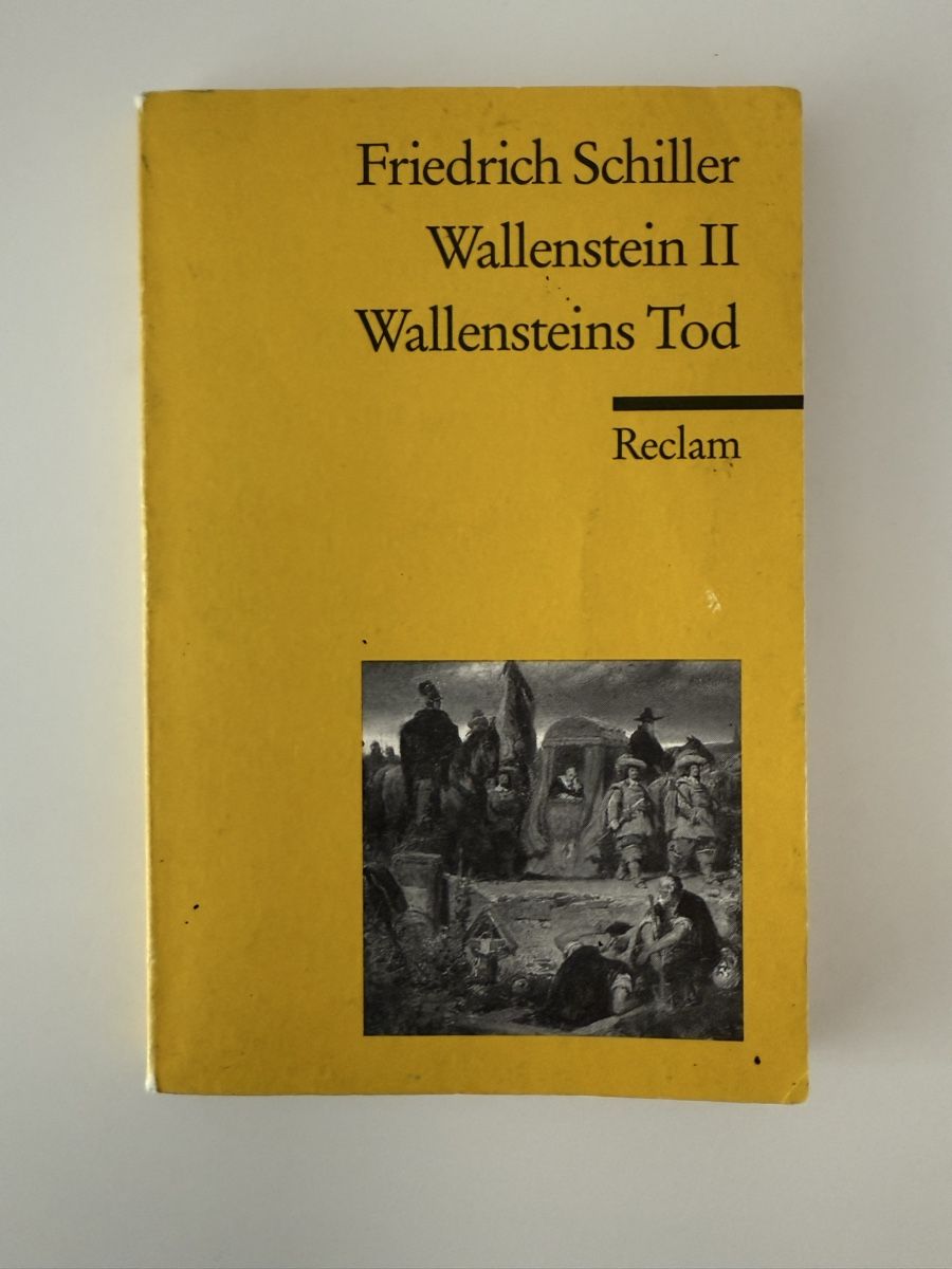 Bücher: Wallenstein II, Walensteins Tod - Friederich Schiller – Gebraucht aus Luzern von ymuehl