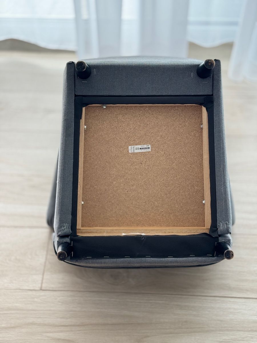Ikea Poltrone: IKEA STRANDMON Kindersessel, Vissle grau – Usato da Reinach AG venduto da Peter_TT 4