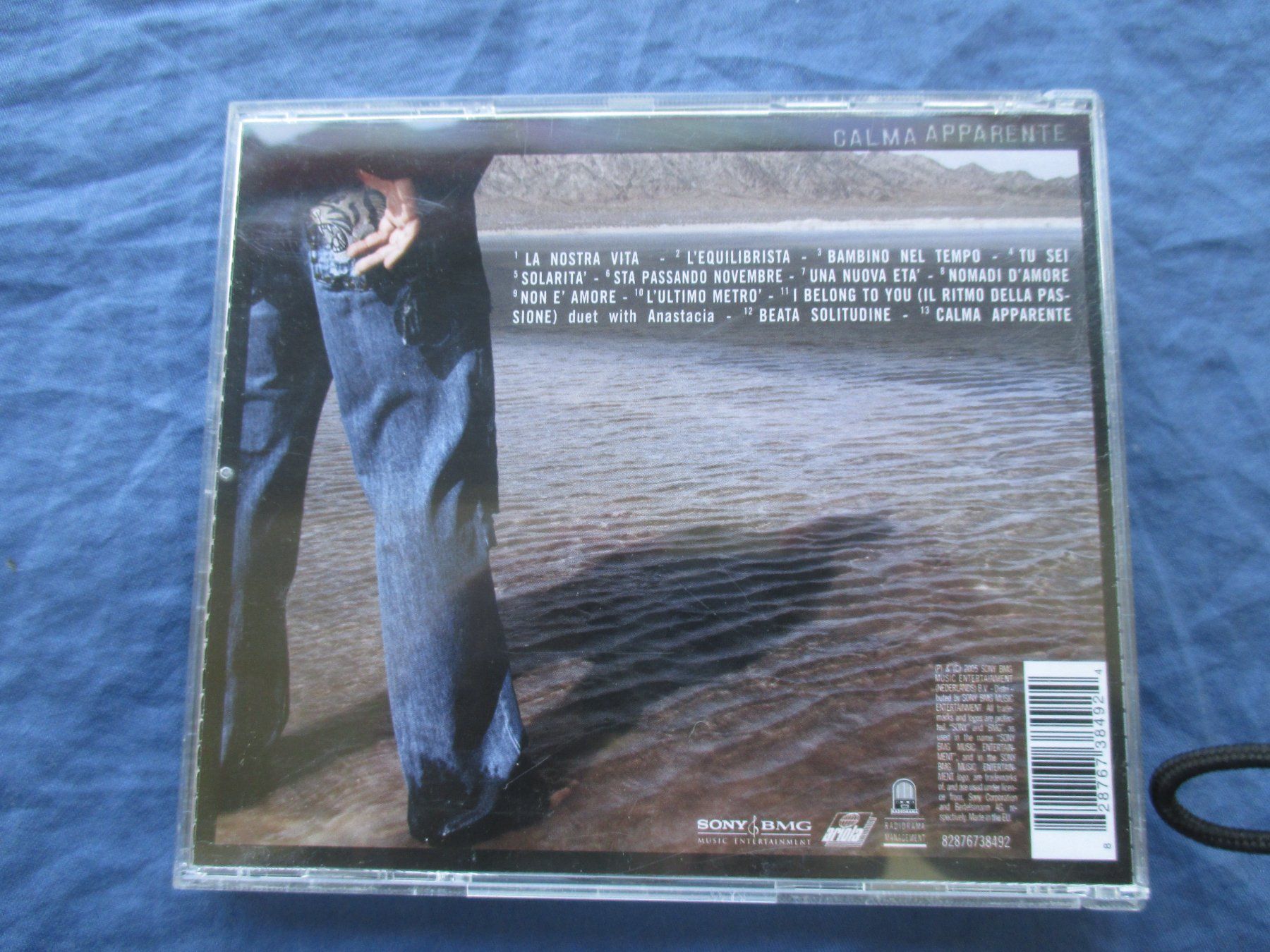 CD: Eros Ramazzotti : Calma apparente – Usato da Colombier NE venduto da Nevenma 1