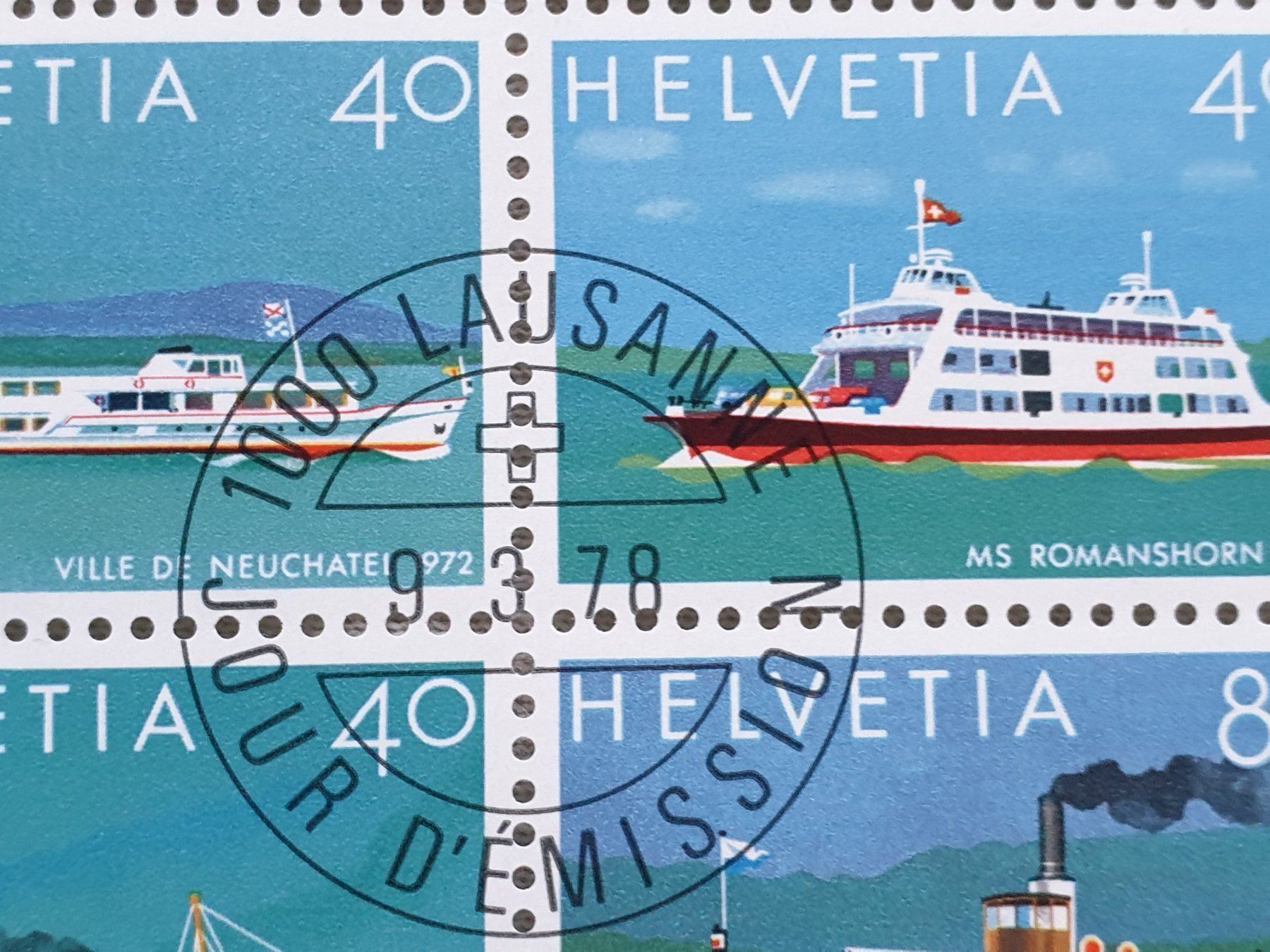 Alle Briefmarken: (63) Nat. Briefmarkenausstellung 1978 – Gebraucht aus Schwarzhäusern von Inot3 6