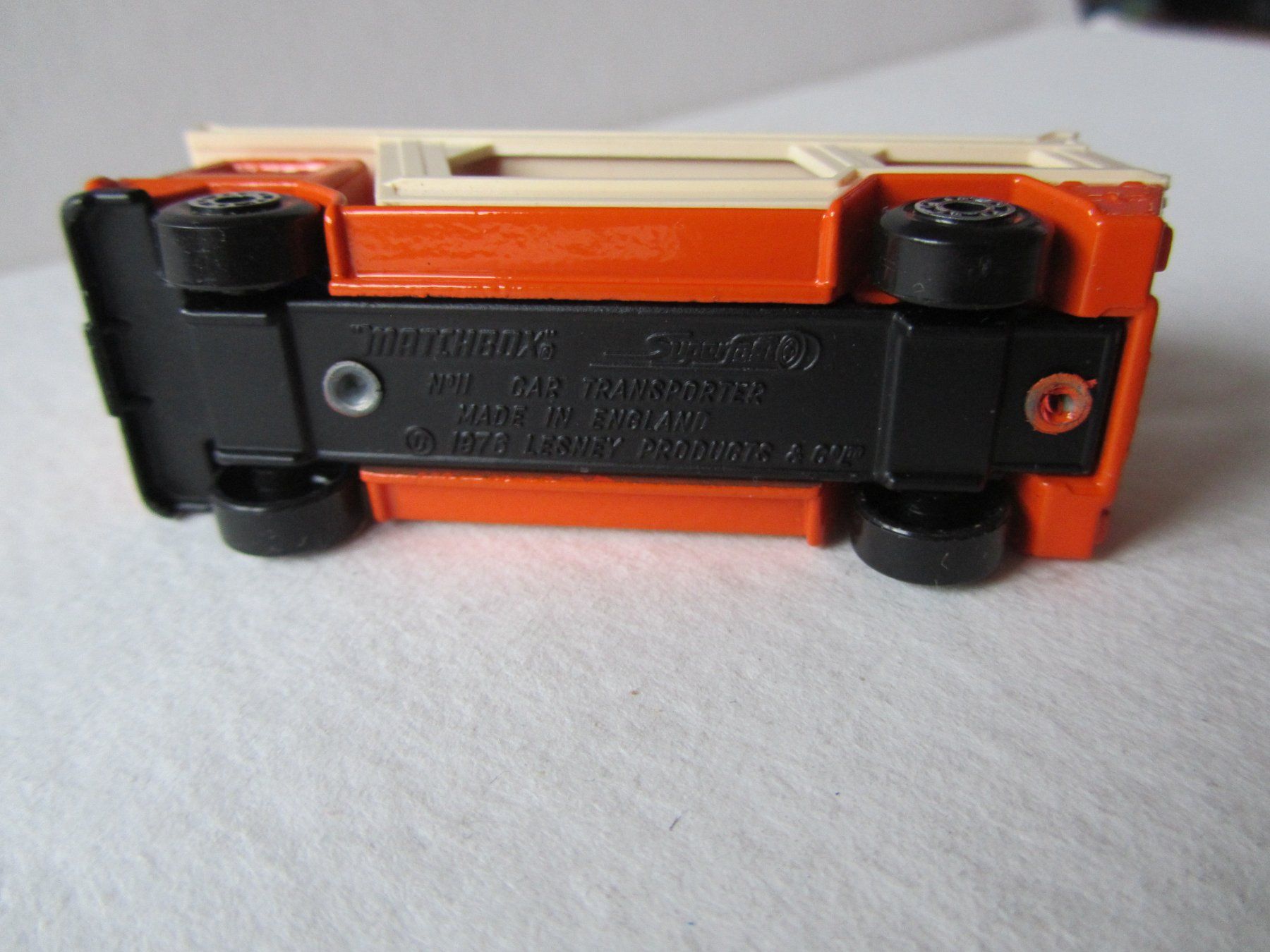 Matchbox Modellini d'auto: Car Transporter, Matchbox Superfast, Nr. 11C, unbespielt – Nuovo (secondo la descrizione) da Weiningen ZH venduto da dietsch57 6