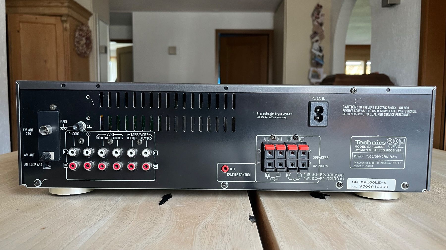Technics Receiver: Technics SA-GX100LE Stereo Receiver – Gebraucht aus Wagen von Heisch1 2