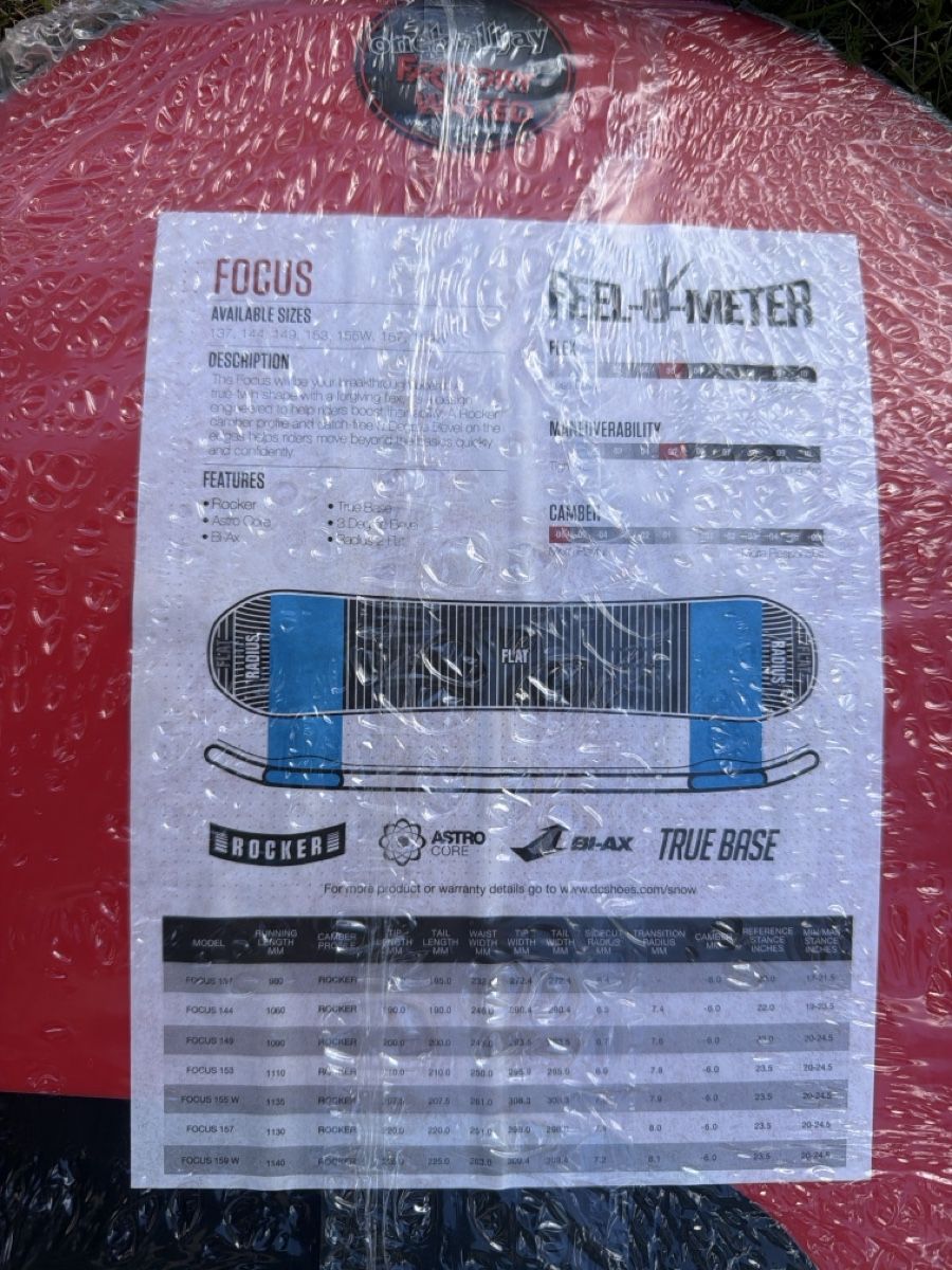 Board: Snowboard DC Focus grau neu originalverpackt – Nuovo e nell'imballaggio originale da Scuol venduto da bia_v5bz 3