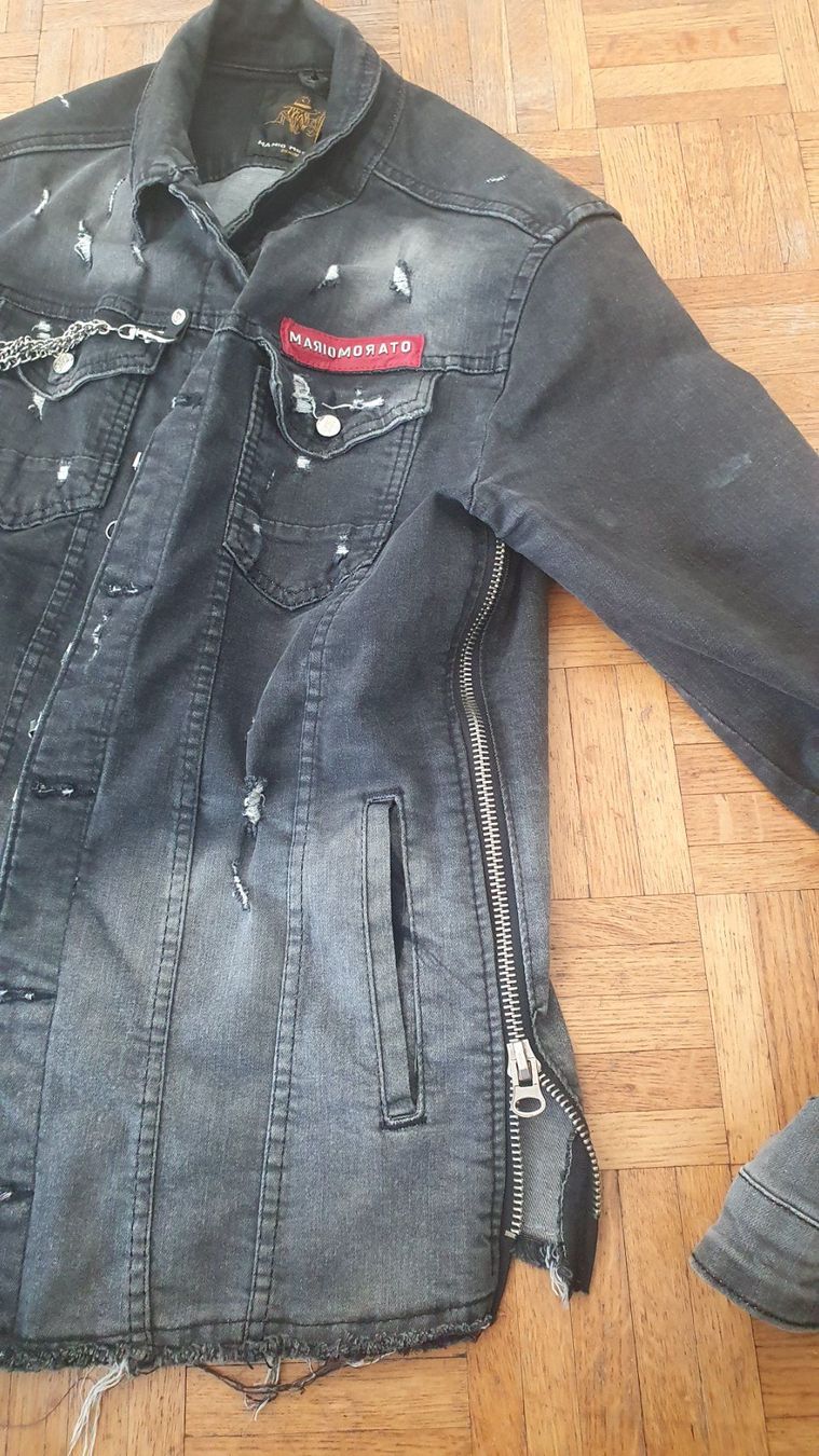 Jacken: Mario Morato Herren Jeans / Denim Jacke – Gebraucht aus Zürich von Kadija6 8