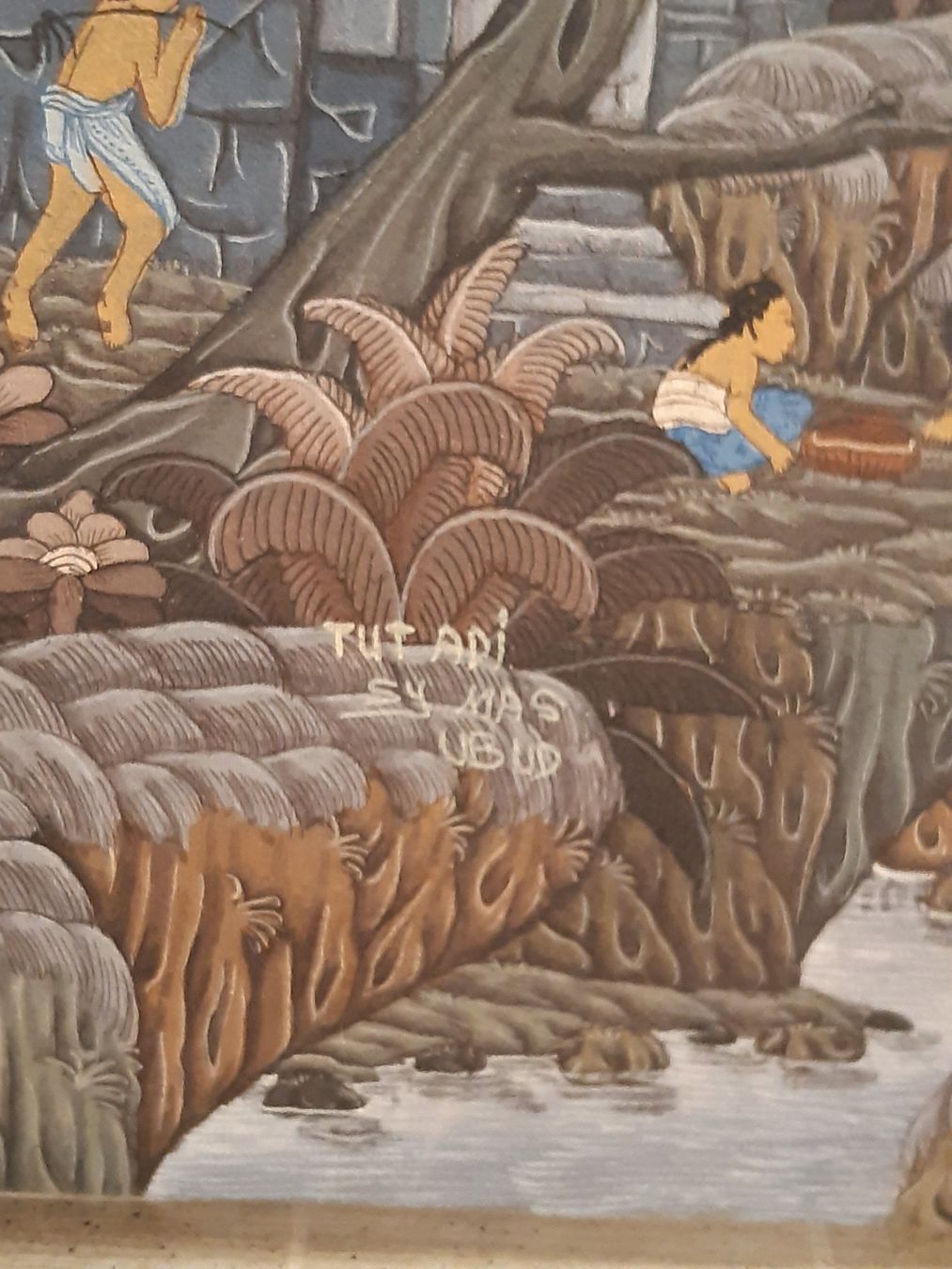 Dipinti: BILD VON DER INSEL BALI – Usato da Aesch BL venduto da Charles2018 8