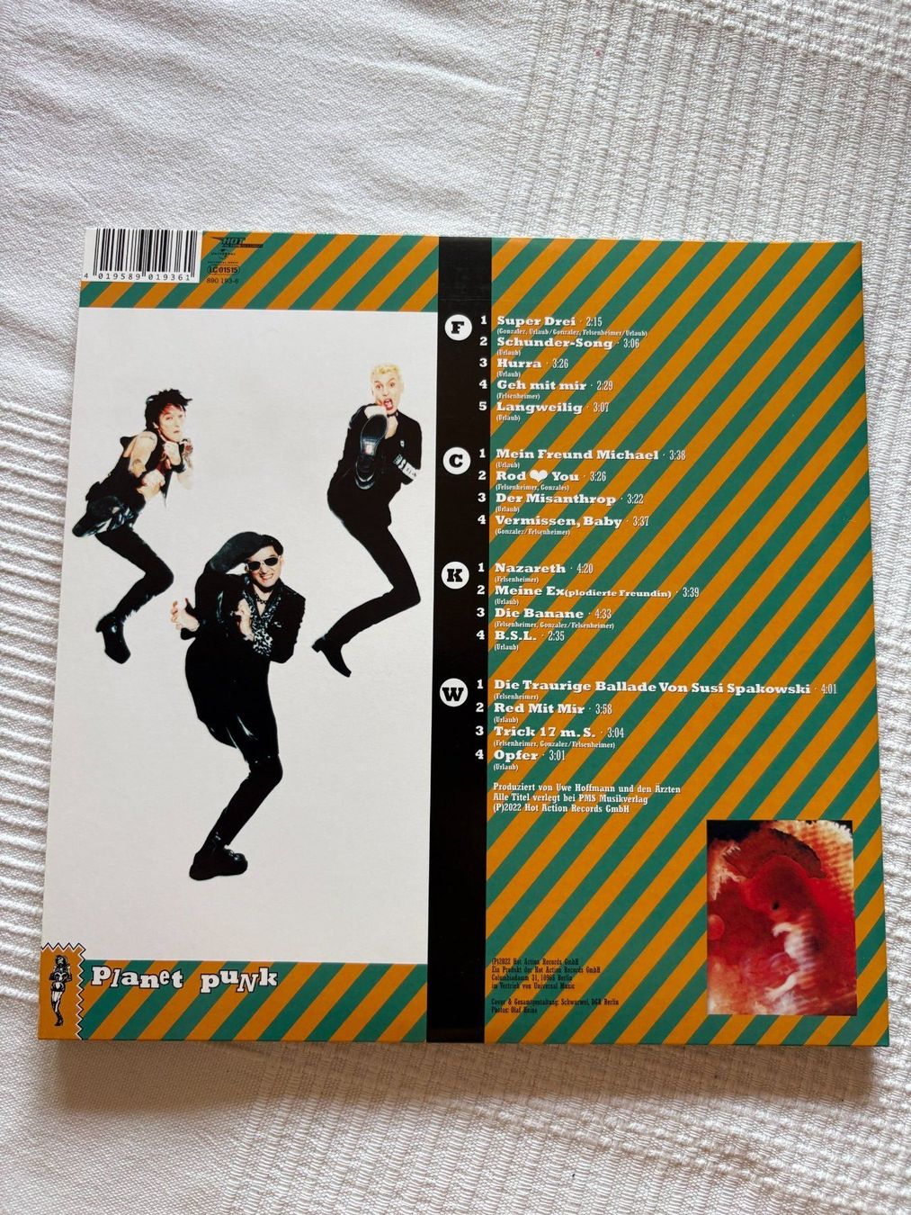 Schallplatten: Die Ärzte - Planet Punk 2x Vinyl 10" – Gebraucht aus Effretikon von ChrisLamberger 2