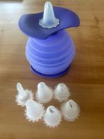 Tupperware Dekorierkugel Set  mit 6 Aufsaetzen