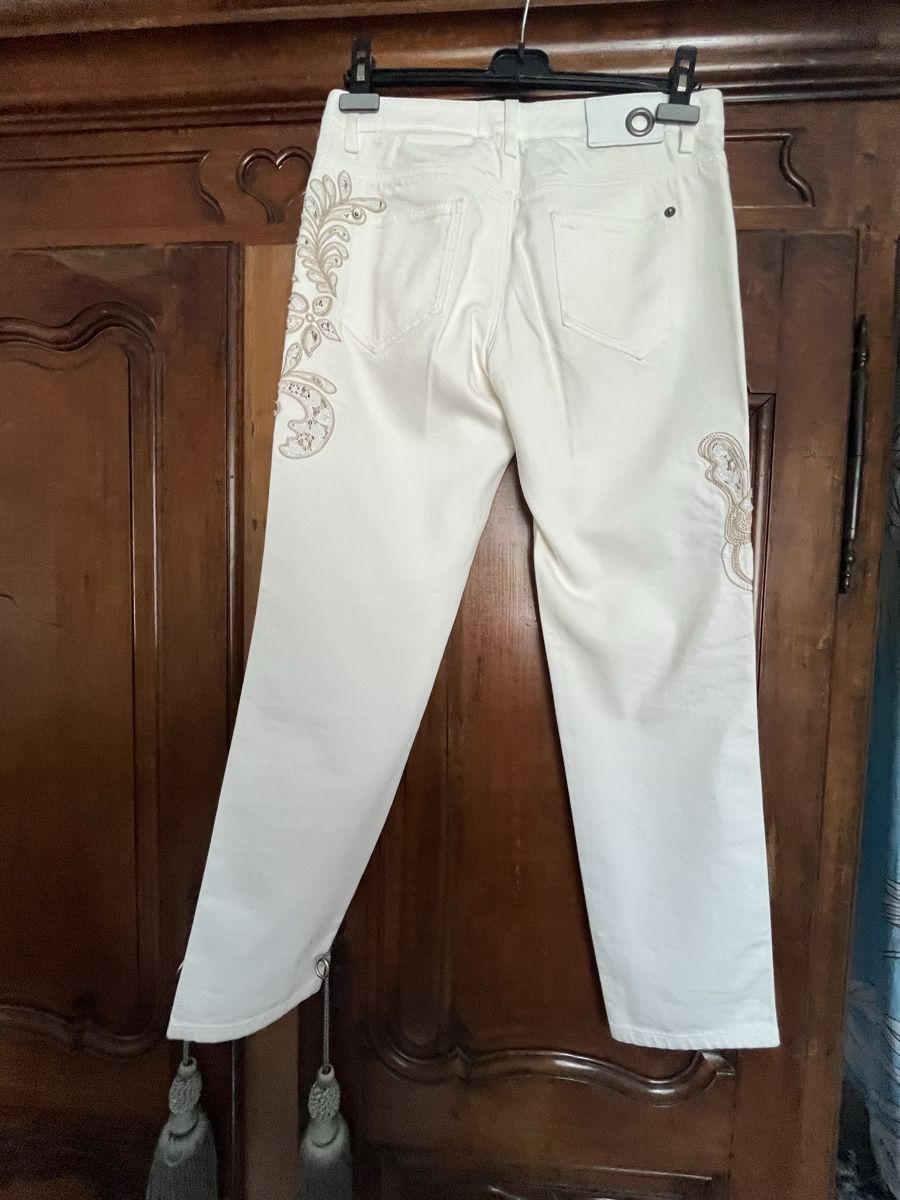 Ermanno Scervino Jeans: Ermanno Scervino jeans bianchi – Usato da Locarno venduto da cichita 2