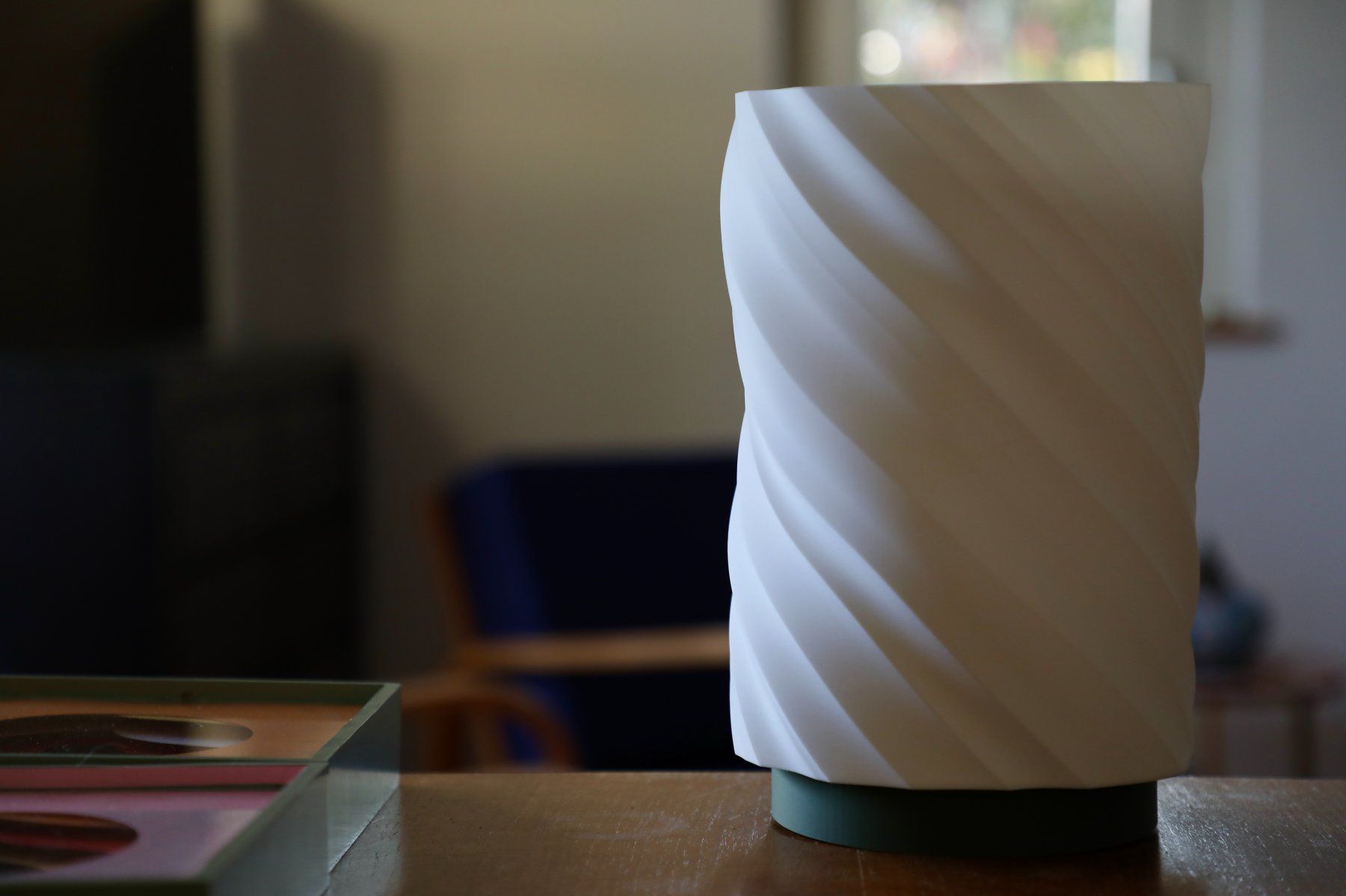 Lampes: Zylinder Twister Tischlampe – D'occasion à Zürich par balin777 3