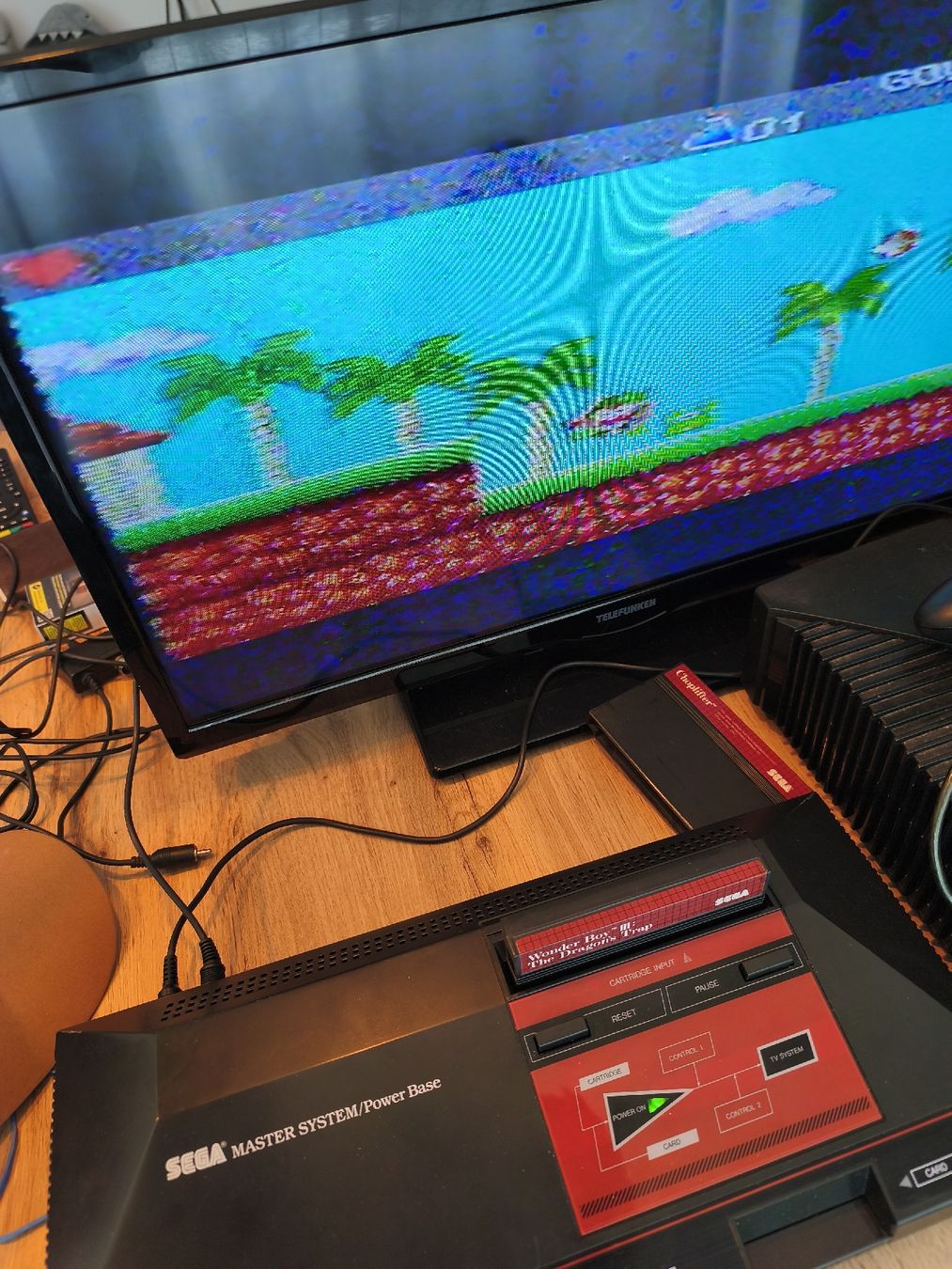Sega Console: SEGA Master System Power Base avec adaptateur et manette  – Usato da Conthey venduto da Th3gr4yf0x 1