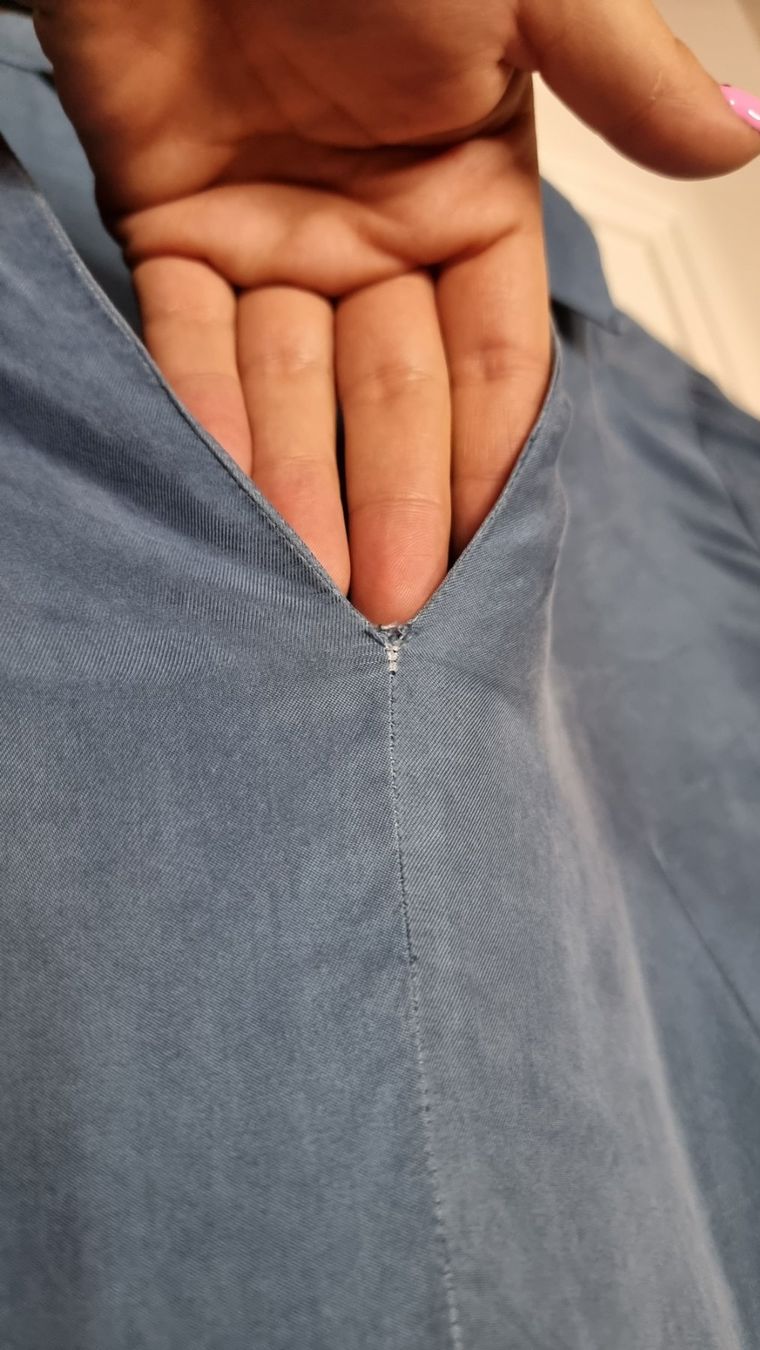 Blusen: Mason`s Elegante bluse Gr. 38/40 blau, – Gebraucht aus Wald ZH von CapLux 9