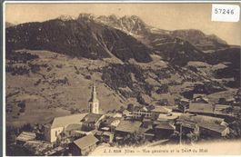 Jlliez - Vue generale et la Dent du Midi