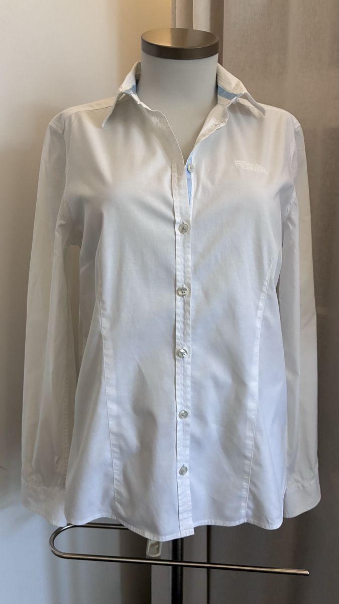 Bogner Camicette: Hemd weiss Baumwolle von Bogner  – Nuovo (secondo la descrizione) da Bäretswil venduto da Viechel 5