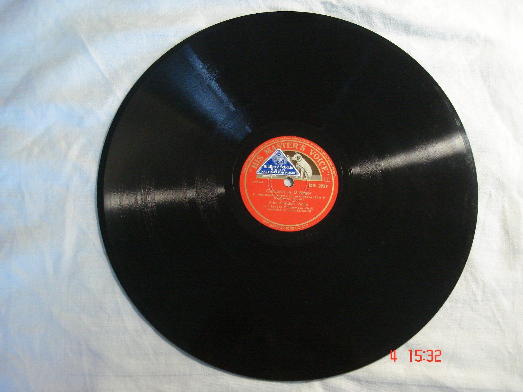 Dischi in vinile: Schellackplattenalbum Beethoven Violinkonzert D-Dur Op.61 – Usato da Aeschi SO venduto da abi1951 1