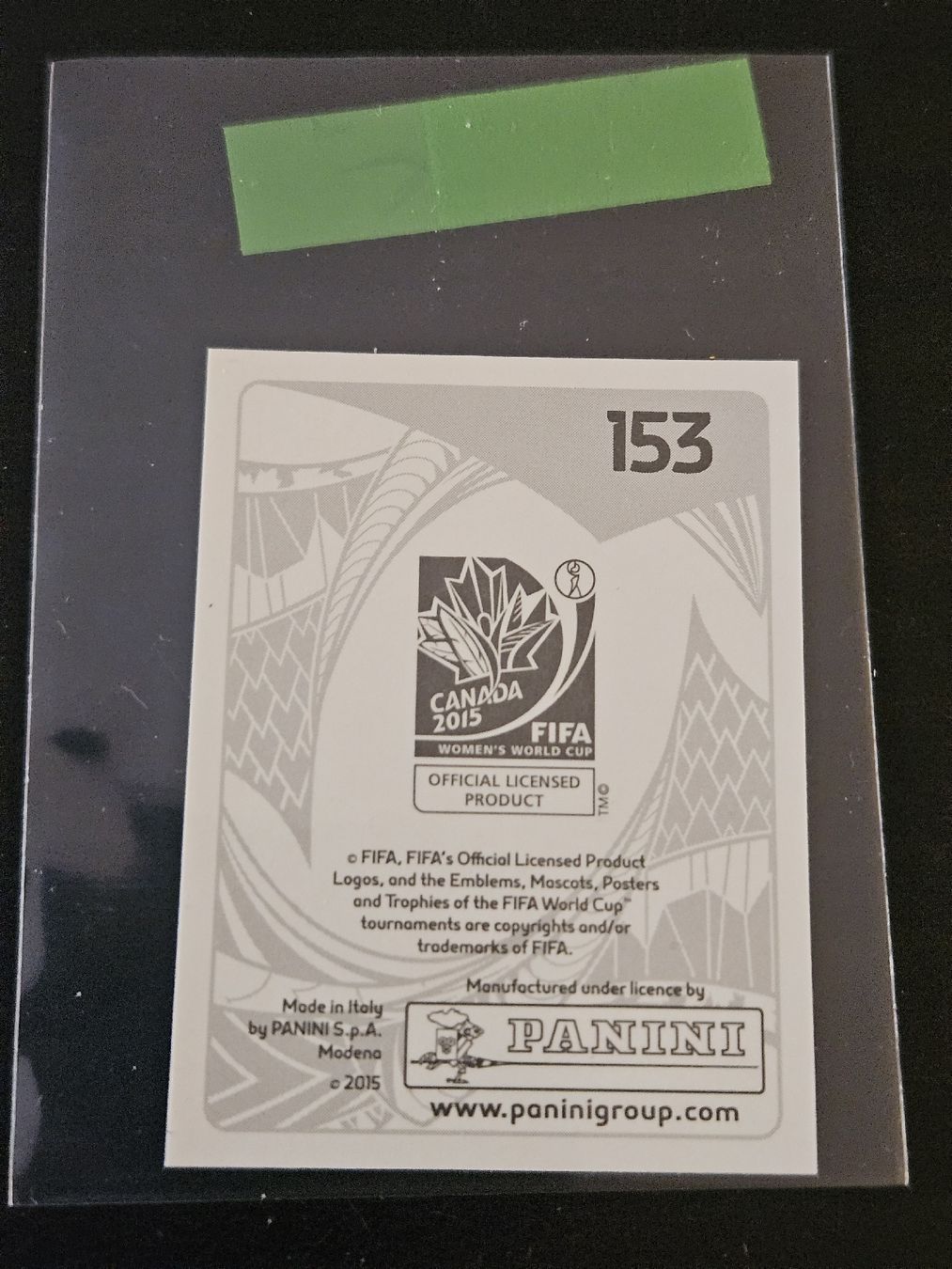 Panini Carte collezionabili: Ada Hederberg / Panini 2015 Team Norwegen / Nr. 153 – Usato da Oberdorf BL venduto da BaldenEagle 1